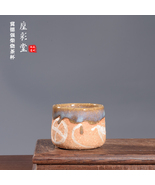 Handmade Jun Porcelain Teacup: Unique Glaze Chinese Ceramic Tea Cup - $900.00