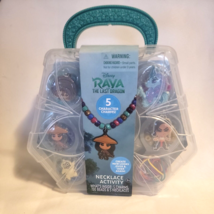 Disney Raya and the Last Dragon Necklace Activity 5 Charms, 150 beads, 5... - £12.20 GBP