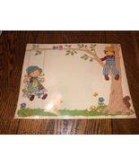 NOS 1978 American Greetings 8 Holly Hobbie Placemats 11.5&quot; x 15.5&quot; Sealed - $17.71 CAD
