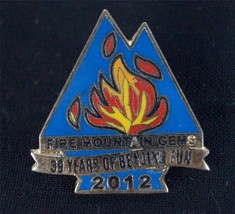 Fire Mountain Gems 39 Year Anniversary Commemorative Pin Pinback 2012 - $23.70