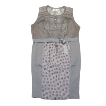 NWT Anthropologie Beguile by Byron Lars Gisella in Gray Lace Sheath Dress 22W - £127.89 GBP