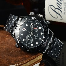 Quartz Watch Men&#39;s Six-Pin Full Function Quartz Watch Swatch Joint  - £56.68 GBP