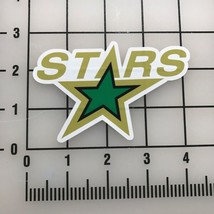 Dallas Stars Nhl 4&quot;&quot; Wide Vinyl Decal Sticker New - £8.77 GBP