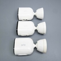 Arlo Pro 5S 2K 3 Camera Indoor/Outdoor Wire Free Spotlight Security Bundle image 3