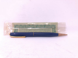 Ritepoint Navy Blue &amp; Gold  Mechanical Pencil - w/Aetna Life Clip - 1950&#39;s - $8.54