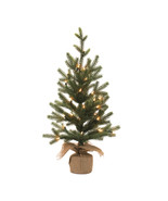 LED Pine Tree with Burlap Base 27&quot;H - $124.55 CAD