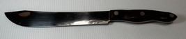 Cutco 1022 Butcher Knife Classic Brown Swirl Handle Made USA 8&quot; Blade - £23.90 GBP