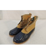 Greatland Steel Shank Duck Boots Women&#39;s 6 Lined Brown &amp; Blue Winter/Wat... - $20.11 CAD