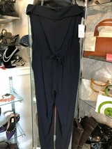 A.L.C. Barneys New York Navy Blue Sleeveless Pants Jumpsuit Sz 8 Nwt - $276.31