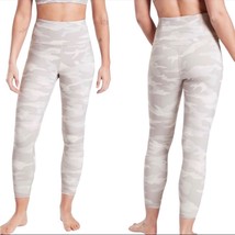 ATHLETA neutral camo print high waisted Elation 7/8 tight leggings size xs - $33.87