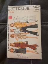 Vintage Butterick Jumper Tunic Skirt Pant Sewing Pattern 5403 Size 12 Bust 34 UC - $28.49