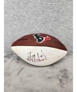 Houston Texans Nfl Neil Rackers Signed Small 9&quot; Football - £31.61 GBP