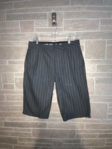Vans Off The‎ Wall  Gray Striped Skater Shorts Men&#39;s Size 32 - £14.86 GBP