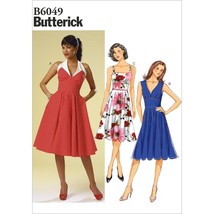 Butterick Sewing Pattern 6049 Dress Misses Size 6-14 - $8.99