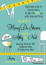 HONEY DO Shower Invitation printable/Digital File/Tool Shower, Couples S... - $14.99