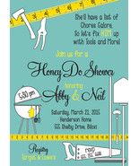 HONEY DO Shower Invitation printable/Digital File/Tool Shower, Couples S... - $14.99
