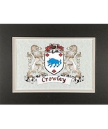 Crowley Irish Coat of Arms Print - Frameable 9&quot; x 12&quot; - $33.29 CAD