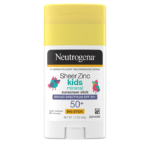 Neutrogena Sheer Zinc Kids Mineral Sunscreen Stick, SPF 50+, 1.5 oz.. - £23.73 GBP