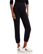 Mother Women&#39;s The Wrapper High Waist Ankle Jeans Black Sz 27 28x27.5 B4HP $248 - £63.90 GBP