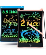 2 Pack LCD Writing Tablet with Stylus, 8.5&quot; Colorful Doodle Board Drawin... - £13.33 GBP