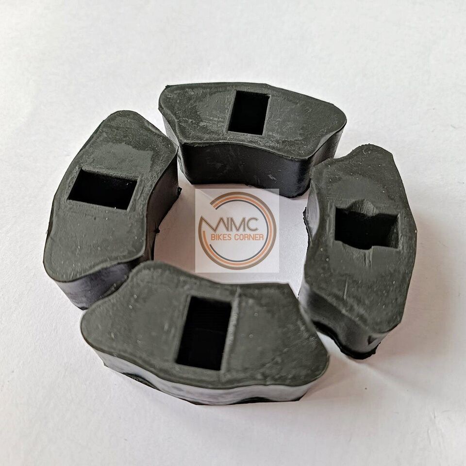 REAR WHEEL DAMPER RUBBER SET (4PCS) FOR HONDA C50 C65 C70K1 CF50 CF70 ST... - $5.87