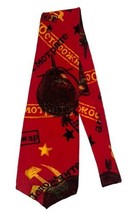 Vintage 1991 The Beatles Necktie Tie Back In The Ussr 100% Silk 58&quot; Made In Usa - £14.99 GBP