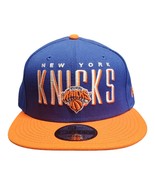 NBA New York Knicks Snapback Hat Mens OS Blue Orange New Era Blue 9FIFTY... - $514.04 MXN