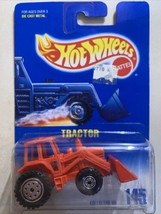 Hot Wheels Blue Card Series Red TRACTOR Collector #145 (1991) - New in Box - £7.73 GBP