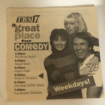 Three’s Company TV guide Print Ad John Ritter Suzanne Somers Joyce DeWitt  Tpa1 - £4.46 GBP