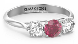 Graduation Gift,Custom High school Class Ring, Unique custom class ring - £102.31 GBP