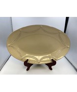 JULISKA Berry &amp; Thread Butter Yellow Large Serving Platter 17 3/4&quot; - $159.99