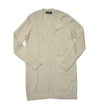NWT Theory Koleena in Ivory Royal Cashmere Waffle Knit Cardigan Sweater S $285 - £86.29 GBP