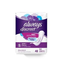 Always Discreet Heavy Pads For bladder leaks for Women, 3(48) 144Count - £28.81 GBP