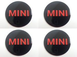 Mini 17 - Set of 4 Metal Stickers for Wheel Center Caps Logo Badges Rims  - £19.90 GBP+