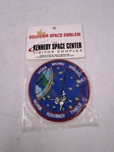 Kennedy Space Center Souvenir Space Emblem 4&quot; Patch STS-99 Crew Names - £7.54 GBP