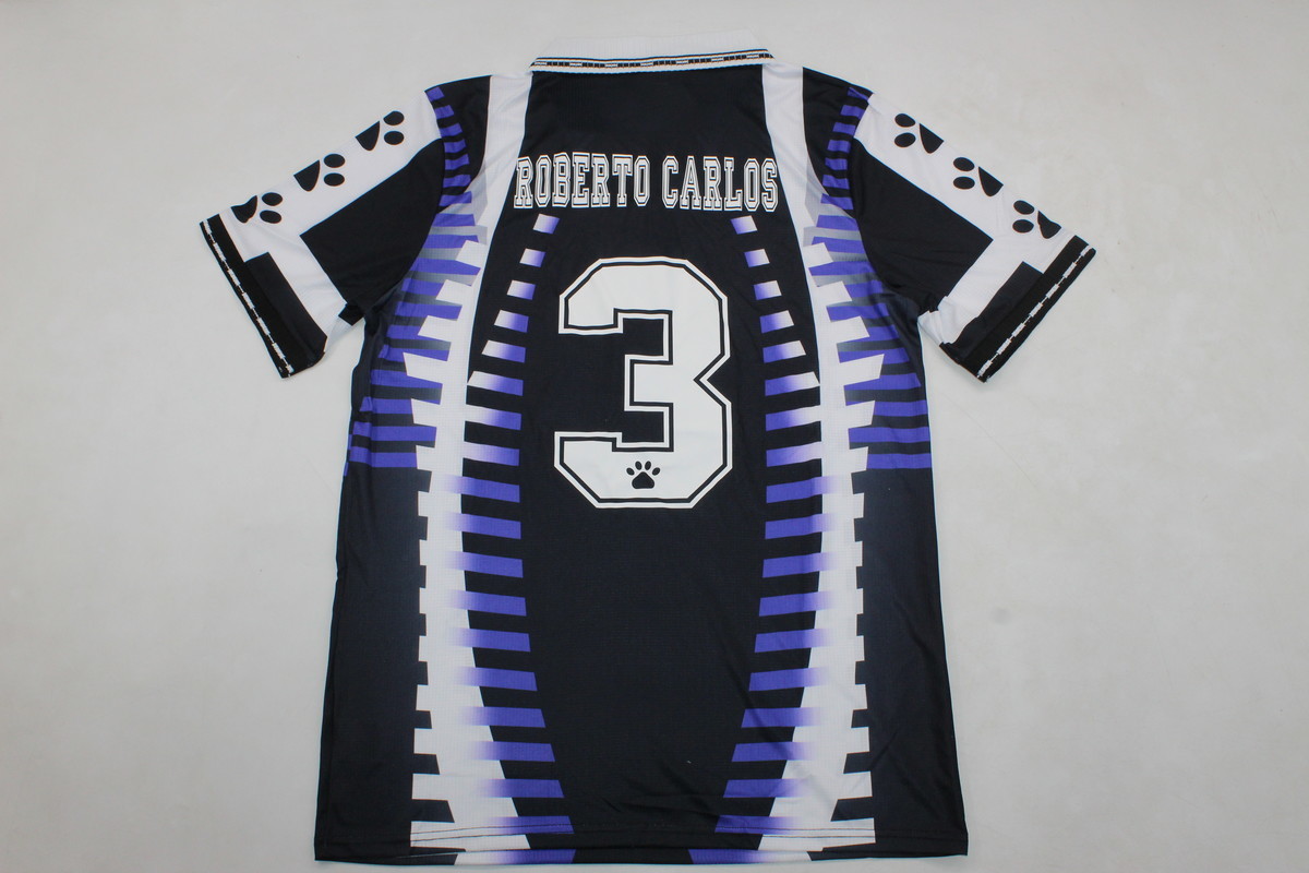 real madrid jersey 1997 1998 shirt roberto carlos playera chamarra camis... - £63.77 GBP
