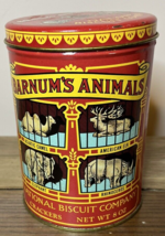 1979 Barnums Animals Tin Nabisco Crackers Biscuit Replica 1914 Design Em... - $7.99