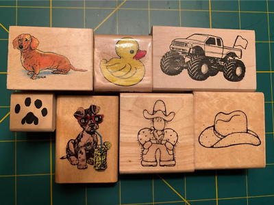 Boys Rubber Stamp Set #25 - $8.87