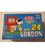 Peanuts Snoopy #24 Jeff Gordon 2000 Nascar DuPont Action Pedal Car &amp; Ban... - $59.99