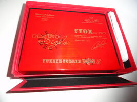 Fuente Forbidden OpusX Red travel humidor - $74.25