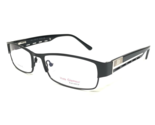 Vista Glamour Eyeglasses Frames 1617 D.BLACK Grey Rectangular Full Rim 5... - $49.49