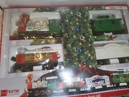 JcPenney Home Collection Musical Christmas Train Set New Old Stock 16 Piece Set - £43.54 GBP