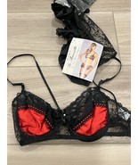 Vintage 1950s The Original “Le Brasette”By Nan Flower Bra Panty Stocking... - $134.91 CAD