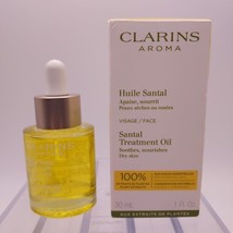 Clarins Santal Treatment Oil  1.0oz New In Box Plastic Seal Missing - $36.62