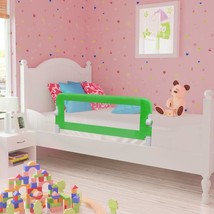 Toddler Safety Bed Rail 2 pcs Green 102x42 cm - £31.43 GBP