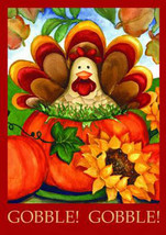 Autumn Turkey Toland Art Banner - £18.79 GBP