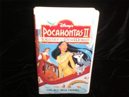 VHS Disney&#39;s Pocahontas II Journey to a New World 1998 Irene Bedard, Linda Hunt - £5.50 GBP