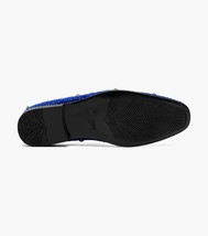 Stacy Adams Spangle Rhinestone Slip On Shoes Royal Blue 25699-432 image 3