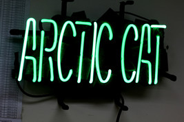 Arctic Cat Snowmobile Motorcycle &amp; Car Dealer Neon Sign 12&quot; x 7&quot; - £159.56 GBP
