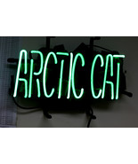 Arctic Cat Snowmobile Motorcycle &amp; Car Dealer Neon Sign 12&quot; x 7&quot; - £155.58 GBP